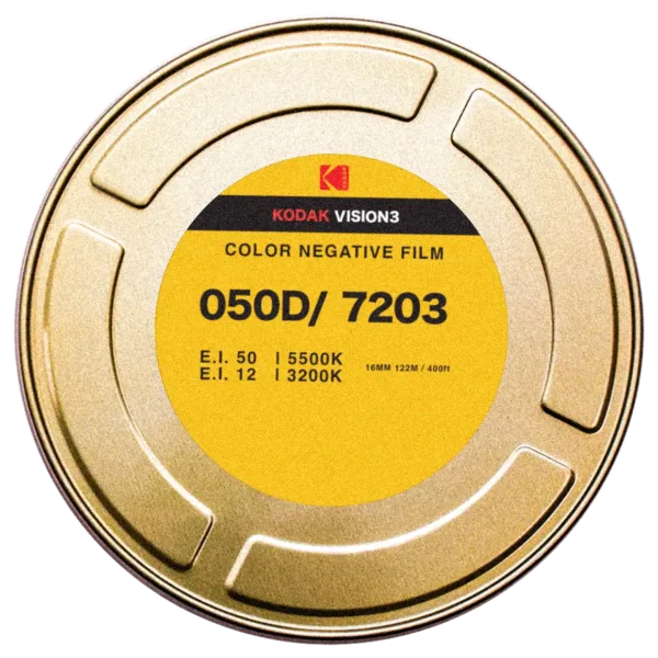 Kodak Vision3 50D Motion Picture FIlm 16mm, 35mm, Cinefilm