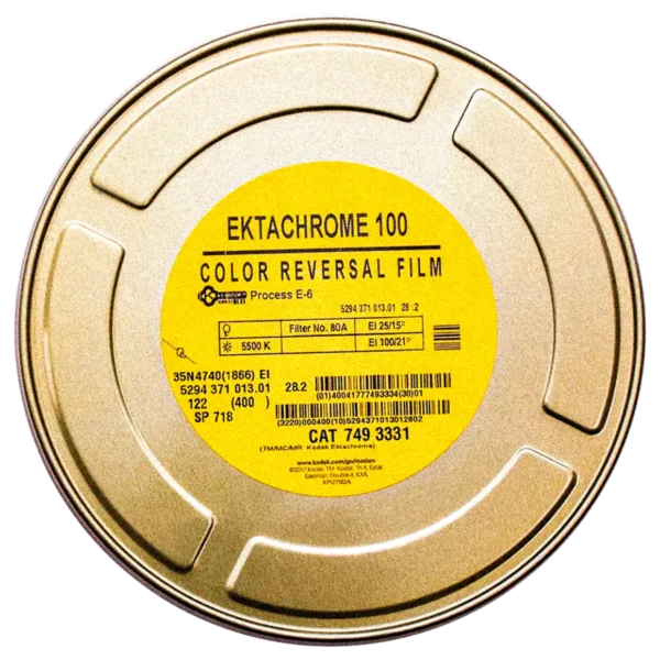 Kodak Ektachrome 100D 7294/5294 Motion Picture FIlm 16mm, 35mm, Cinefilm